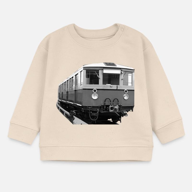 S-Bahn Berlin Autorail Chemin de fer Oldtimer Sweat bébé bio Stanley/Stella