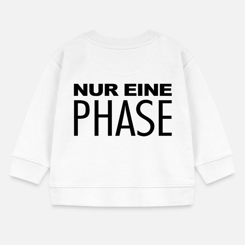 Nur eine Phase Baby Organic Sweatshirt Baby Changer von Stanley/Stella