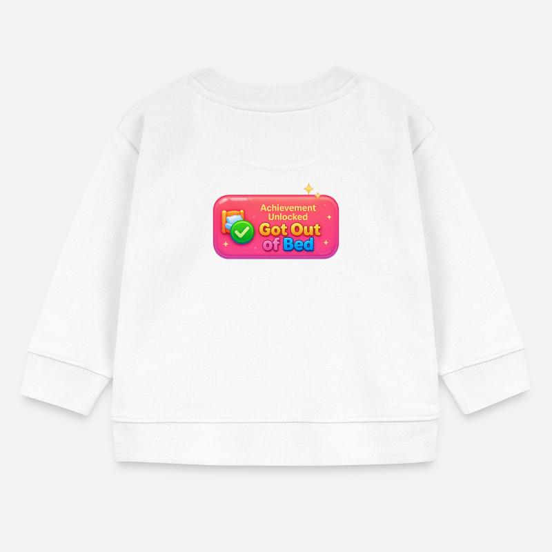 Réalisation réalisée : Conception hors du lit Sweat bébé bio Stanley/Stella