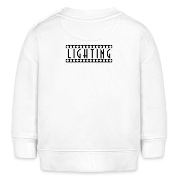 Lighting - Baby Sweatshirt by Stanley/Stella - white - Back