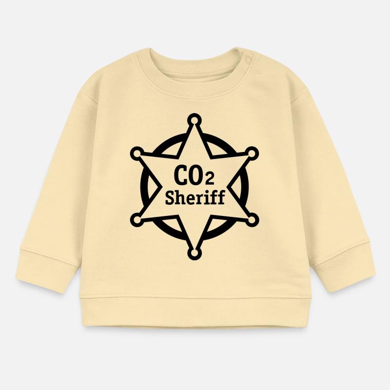 shérif co2 Sweat bébé bio Stanley/Stella