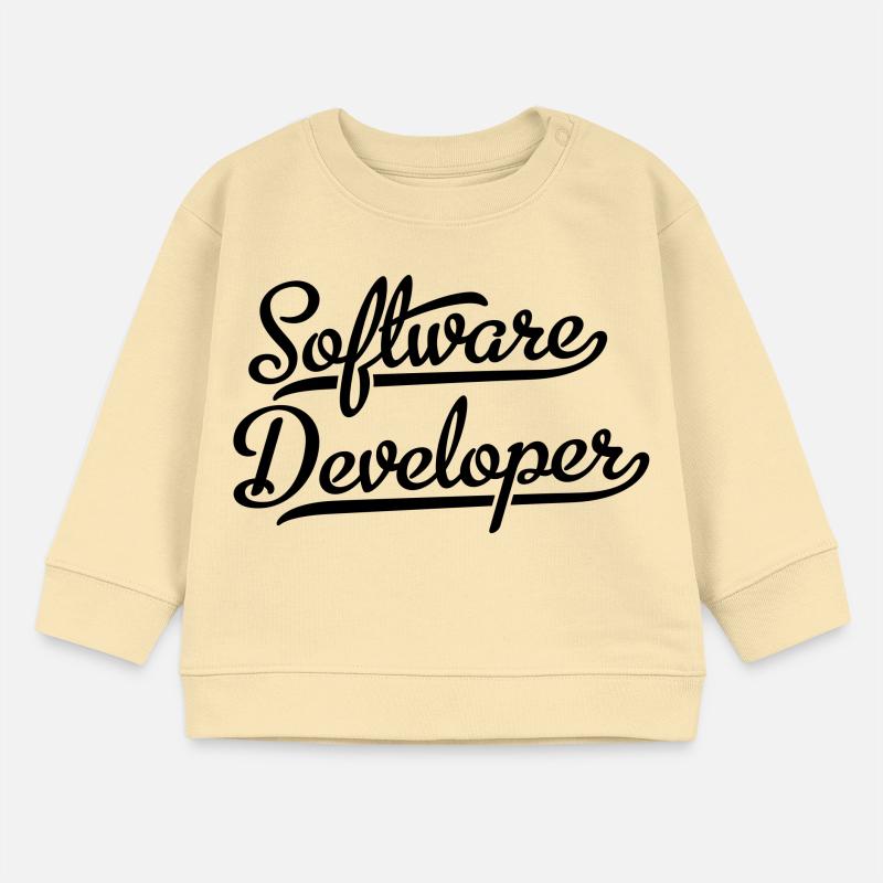 Software Developer Baby Organic Sweatshirt Baby Changer von Stanley/Stella