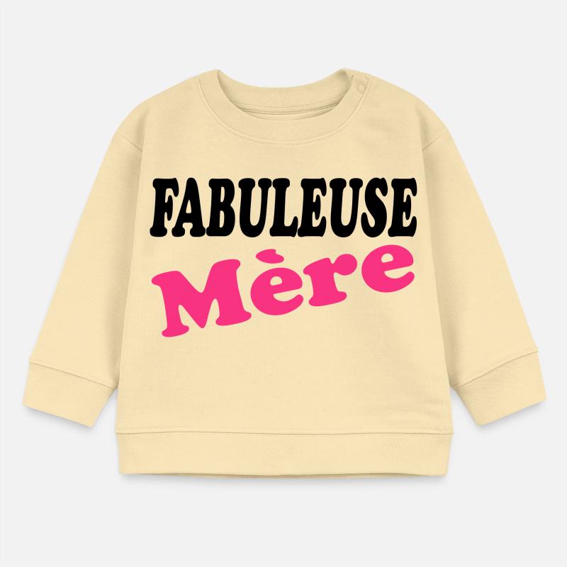 FABULEUSE Mère Sweat bébé bio Stanley/Stella