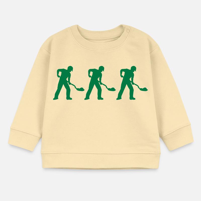 Ouvrier du bâtiment 3 Sweat bébé bio Stanley/Stella