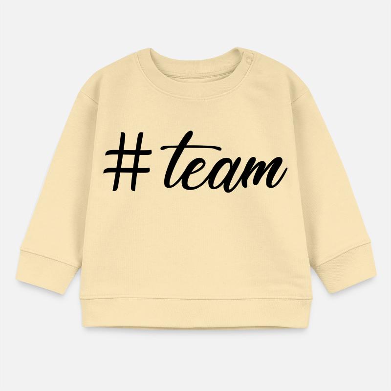 hashtag # team Baby Sweatshirt by Stanley/Stella