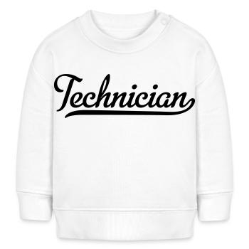 Techniker - Baby Organic Sweatshirt Baby Changer von Stanley/Stella - Creme - Vorne