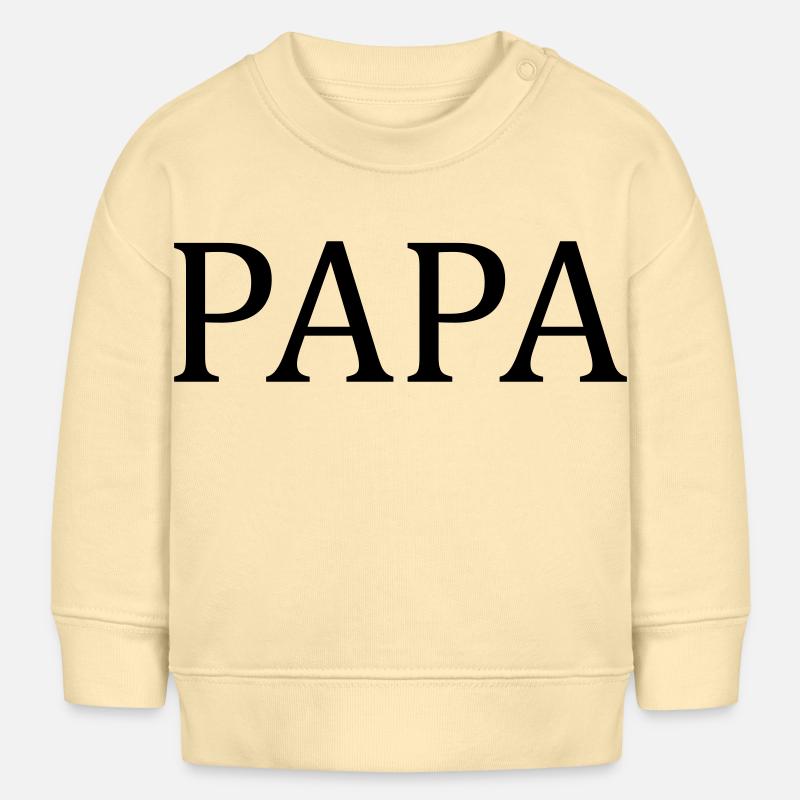 Dad - Baby Sweatshirt by Stanley/Stella - cream