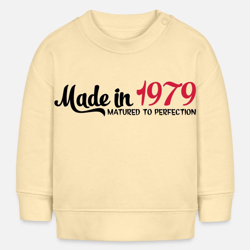 1979 - Sweat bébé bio Stanley/Stella - crème