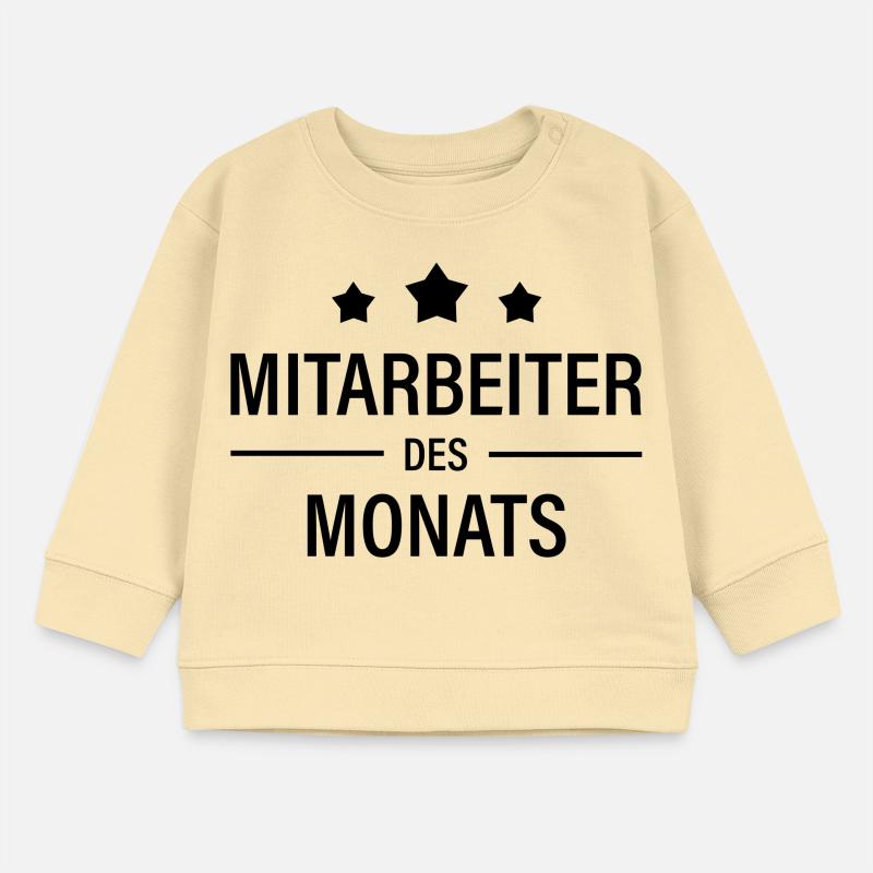 Mitarbeiter des Monats Baby Organic Sweatshirt Baby Changer von Stanley/Stella