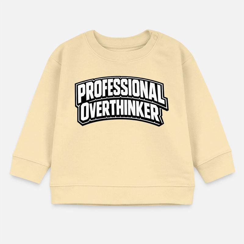 professional overthinker Baby Sweatshirt by Stanley/Stella