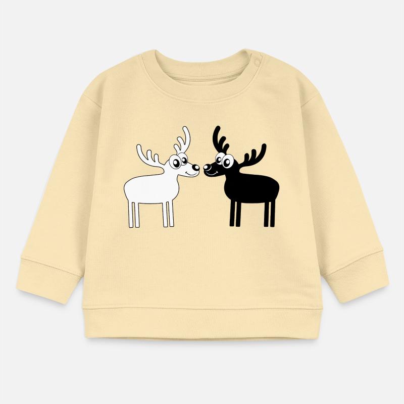 Elche Baby Organic Sweatshirt Baby Changer von Stanley/Stella