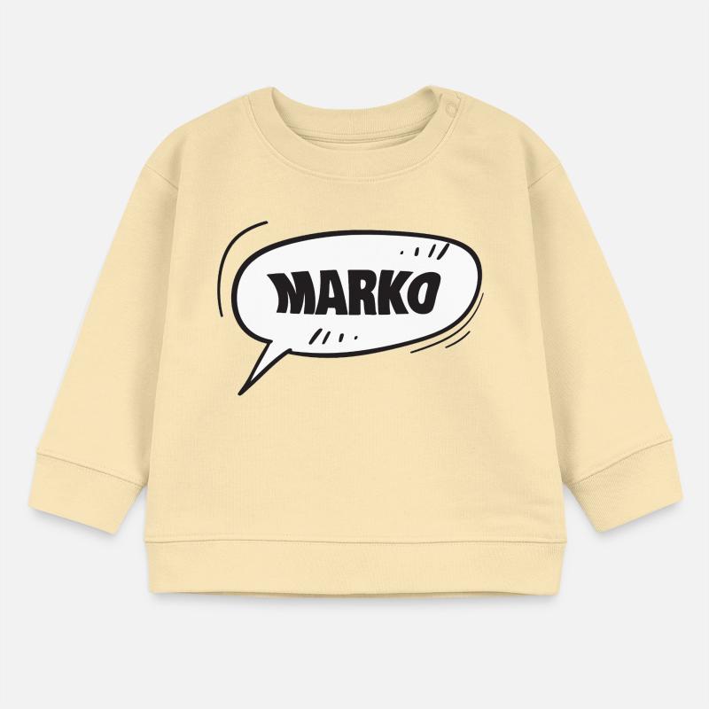 First name Marko Baby Sweatshirt by Stanley/Stella