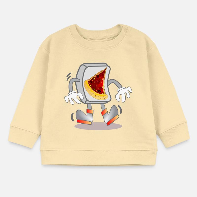 Ordinateur - COMMANDE DE PIZZA Sweat bébé bio Stanley/Stella