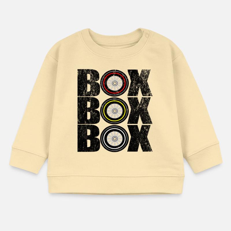 Black Box Box Box Conception pneus de cours Baby Organic Sweatshirt Baby Changer von Stanley/Stella