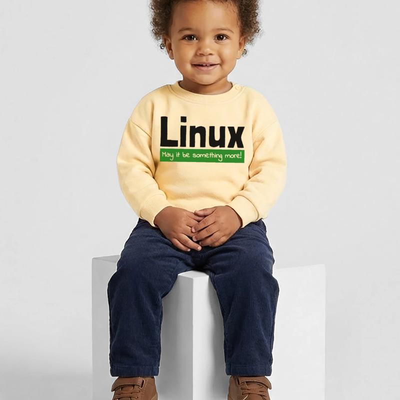 Linux Computer Computerarbeit witzige Sprüche Nerd Baby Organic Sweatshirt Baby Changer von Stanley/Stella