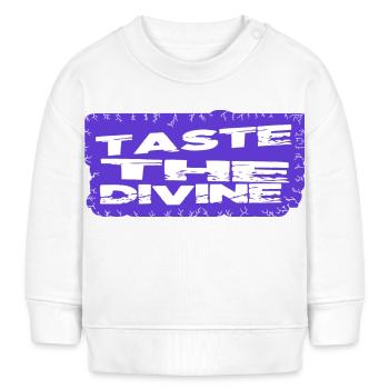 flavor infusion delicious flavors birthday present - Baby Organic Sweatshirt Baby Changer von Stanley/Stella - Creme - Vorne