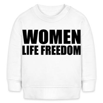 Women life freedom iran - Baby Sweatshirt by Stanley/Stella - cream - Front