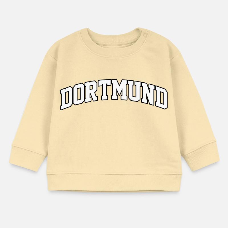 Dortmunder Logo: Kollegiales Design mit dynamischem Stil Baby Organic Sweatshirt Baby Changer von Stanley/Stella
