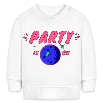 Lieu de la fête - Sweat bébé bio Stanley/Stella - crème - Devant