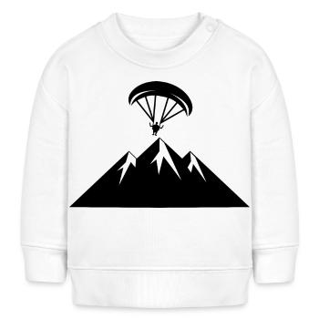 Gleitschirmflieger - Baby Organic Sweatshirt Baby Changer von Stanley/Stella - Creme - Vorne