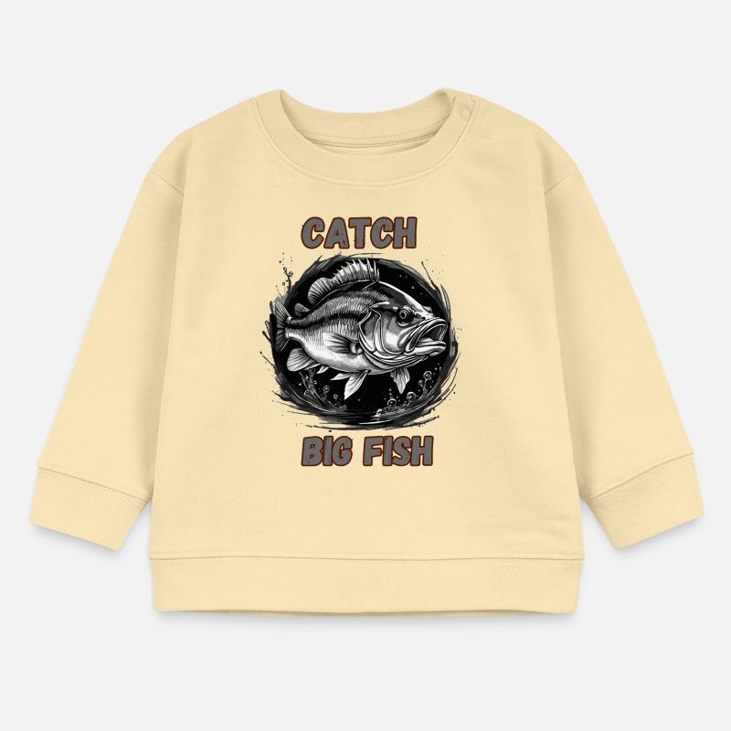 Catching Big Fish Baby Sweatshirt by Stanley/Stella
