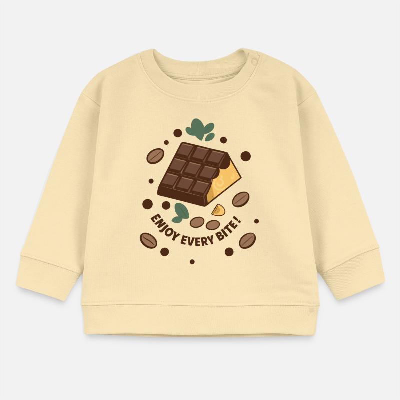 TABLETTES DE CHOCOLAT Sweat bébé bio Stanley/Stella