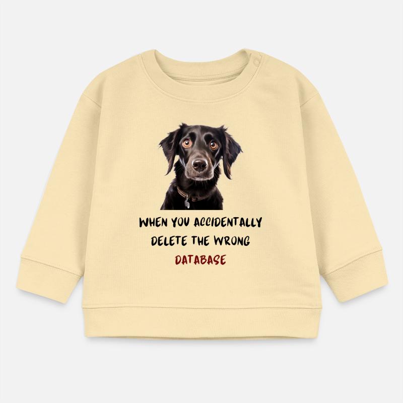 When you accidentally delete the wrong database Baby Organic Sweatshirt Baby Changer von Stanley/Stella