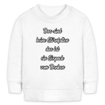 Dictons amusants - Sweat bébé bio Stanley/Stella - crème - Devant