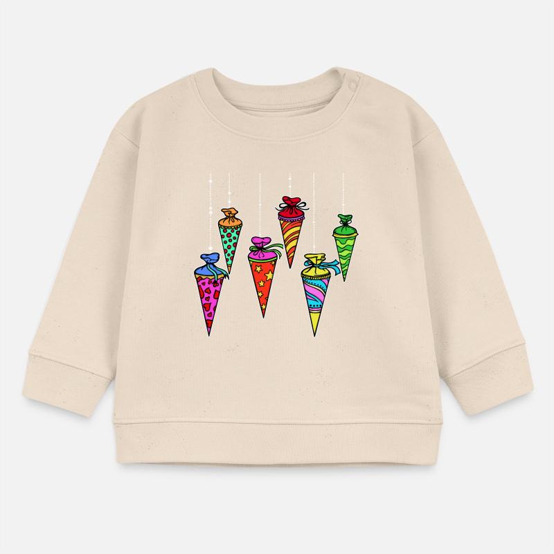 School bag sugar bag school start school start school start Baby Sweatshirt by Stanley/Stella