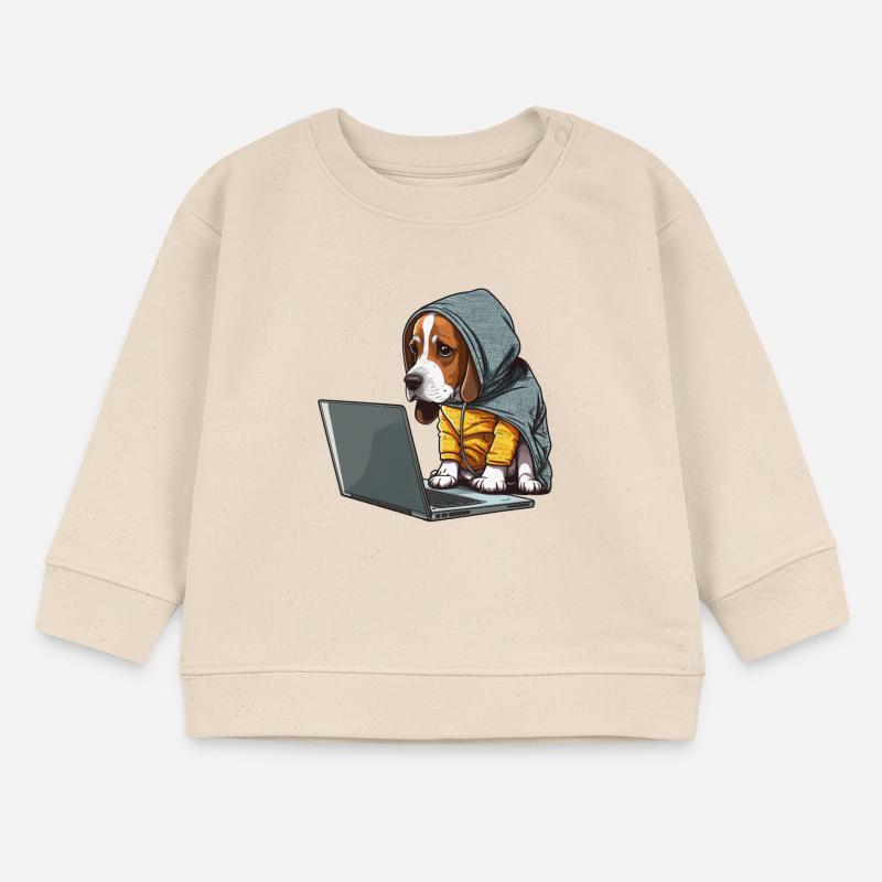 Coding dog Baby Sweatshirt by Stanley/Stella