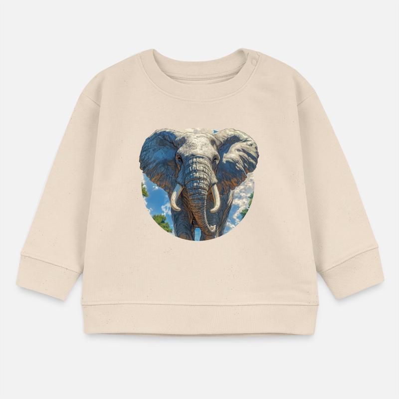 Design d'Elephant Sweat bébé bio Stanley/Stella