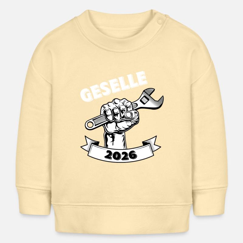 Compagnon 2026 - Sweat bébé bio Stanley/Stella - crème