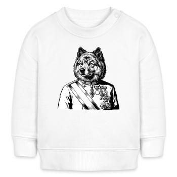 Eurasier | Royal - Sweat bébé bio Stanley/Stella - crème - Devant
