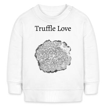 Truffle Love Trüffel Liebe - Baby Sweatshirt by Stanley/Stella - cream - Front