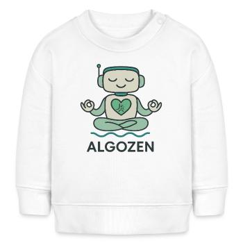 Robot Zen - Sweat bébé bio Stanley/Stella - crème - Devant