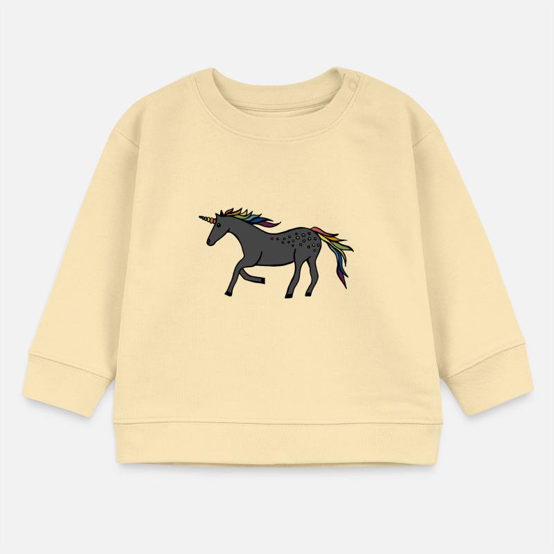 Licorne rapide Sweat bébé bio Stanley/Stella