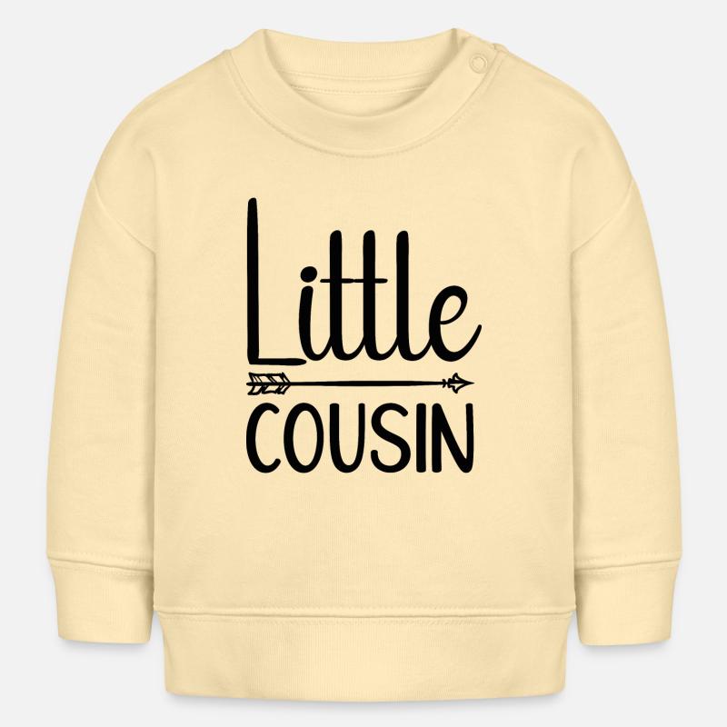 Petit cousin - Sweat bébé bio Stanley/Stella - crème