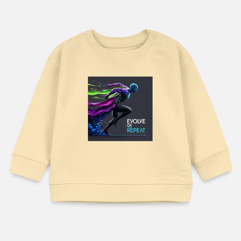 Evolve or Repeat Baby Organic Sweatshirt Baby Changer von Stanley/Stella