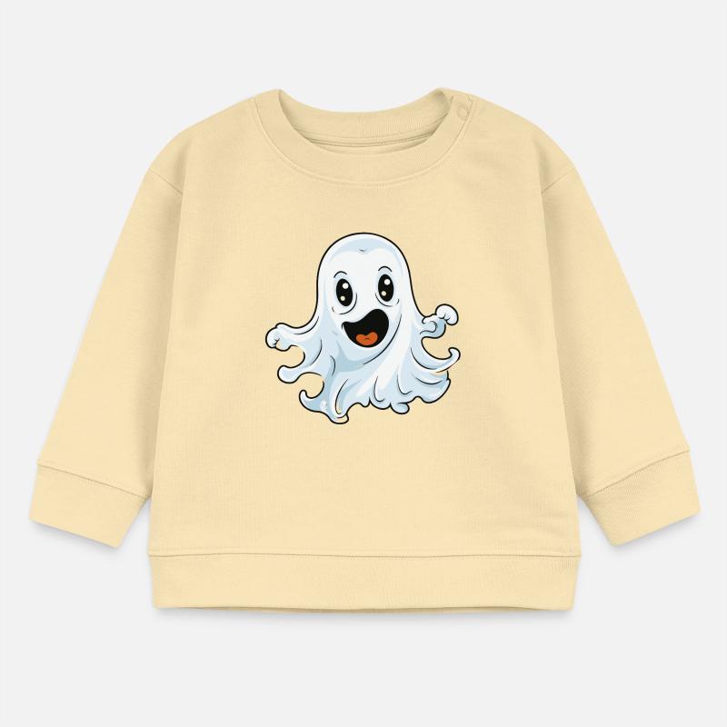 ghost comic Baby Organic Sweatshirt Baby Changer von Stanley/Stella
