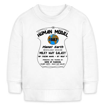1987 - Baby Organic Sweatshirt Baby Changer von Stanley/Stella - Creme - Vorne