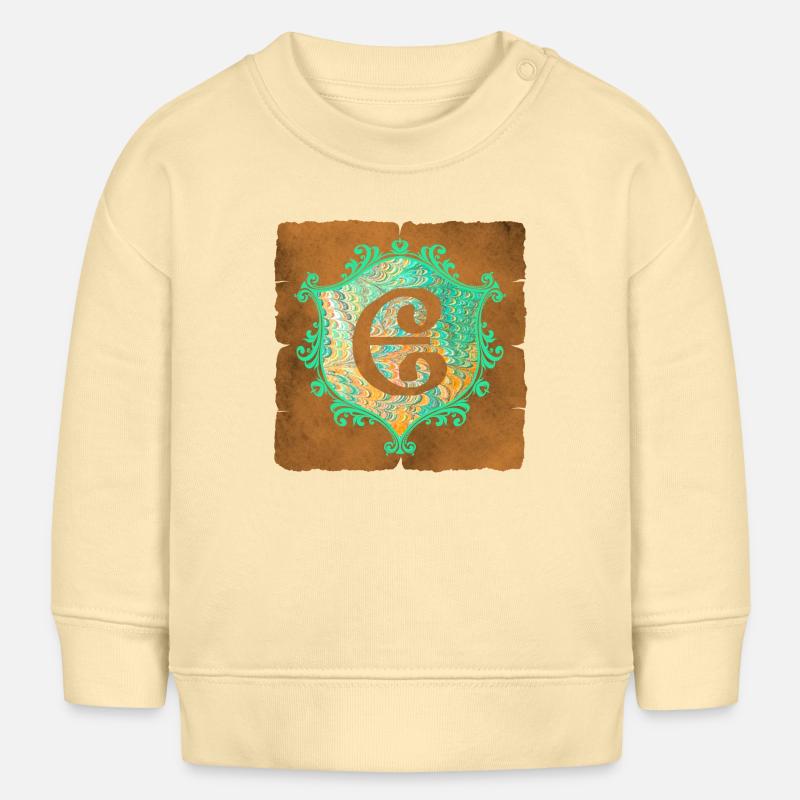 E 36 e - Sweat bébé bio Stanley/Stella - crème