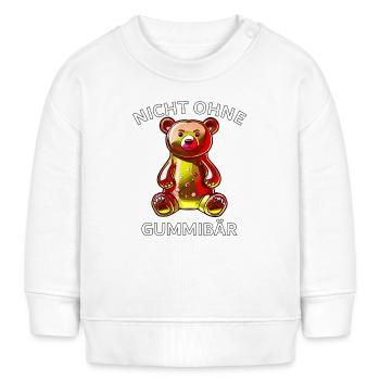 NICHT OHNE GUMMIBÄR - Baby Organic Sweatshirt Baby Changer von Stanley/Stella - Creme - Vorne
