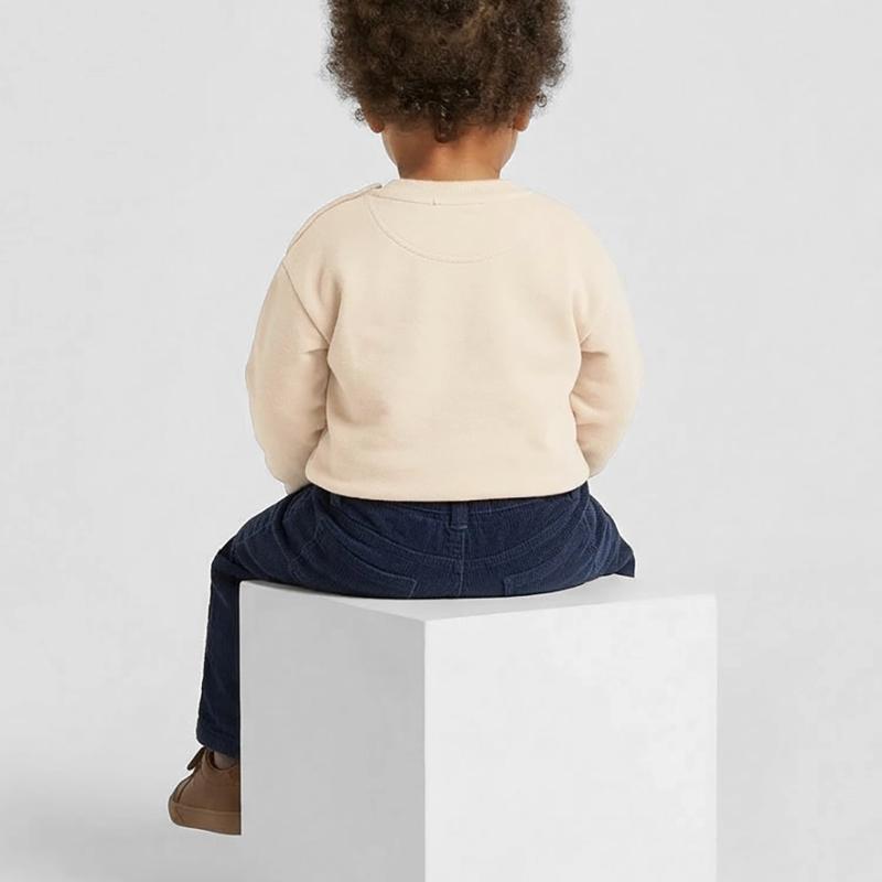 Bunter Eisbecher Eiscreme Eiskreme Eis Baby Organic Sweatshirt Baby Changer von Stanley/Stella