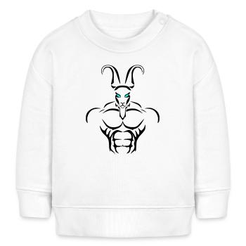 Alpha capricorn Deluxe - Baby Organic Sweatshirt Baby Changer von Stanley/Stella - Creme - Vorne