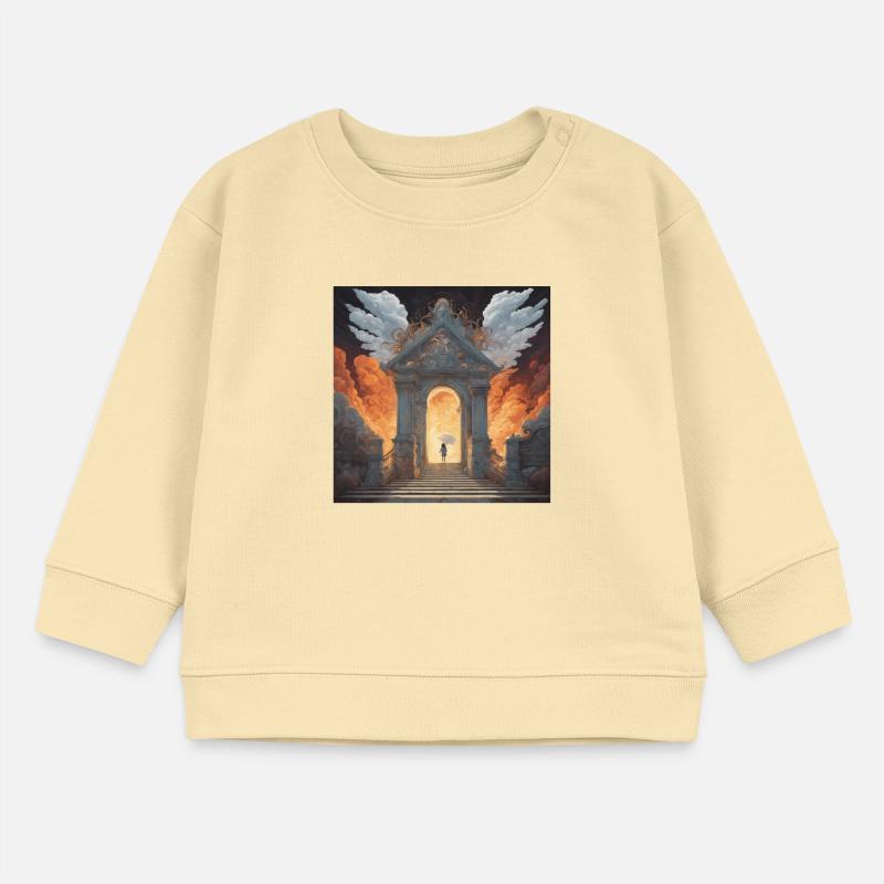 Himmel oder Hölle Baby Organic Sweatshirt Baby Changer von Stanley/Stella