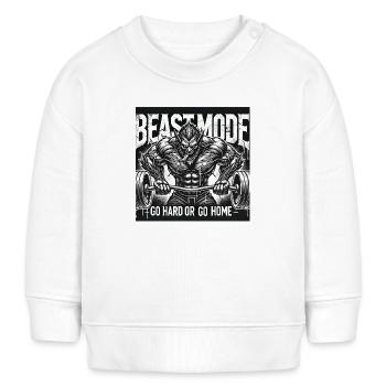 Logo mode - Baby Sweatshirt by Stanley/Stella - cream - Front