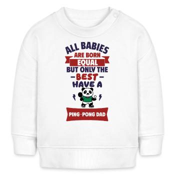 Baby Daddy Table Tennis Ping Pong Ping Pong Sport - Baby Sweatshirt by Stanley/Stella - cream - Front