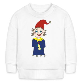 clown - Sweat bébé bio Stanley/Stella - crème - Devant