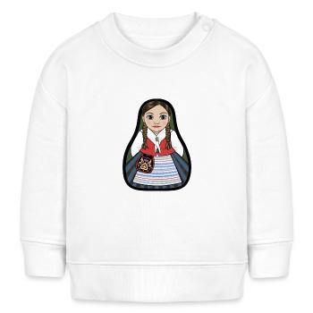 Stora Kopparberg - Baby Organic Sweatshirt Baby Changer von Stanley/Stella - Creme - Vorne