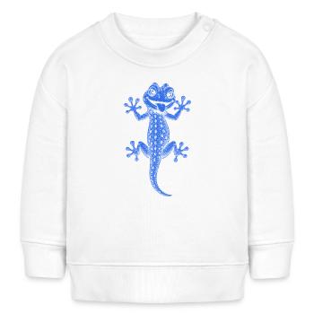 Gecko - Baby Organic Sweatshirt Baby Changer von Stanley/Stella - Creme - Vorne